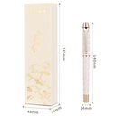 Deli Pulpen Roller / Roller Pen Gift Box 0.5mm Bahan Besi Tebal S167