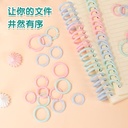 Deli Ring Binder LooseLeaf Notebook Ring Plastik Pastel Flexibel TA86X