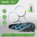 Agnite Raket Bulutangkis Badminton Racket Isi 2 Gratis Tas & Kok FH104