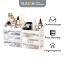 Vusign Cosmetic Drawer / Laci Rak Make Up Dapat Ditumpuk VS5XX-WH