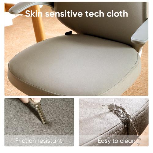 Deli Office Chair Kursi Kerja Kantor Kursi Staff Bentuk Bulat E4942