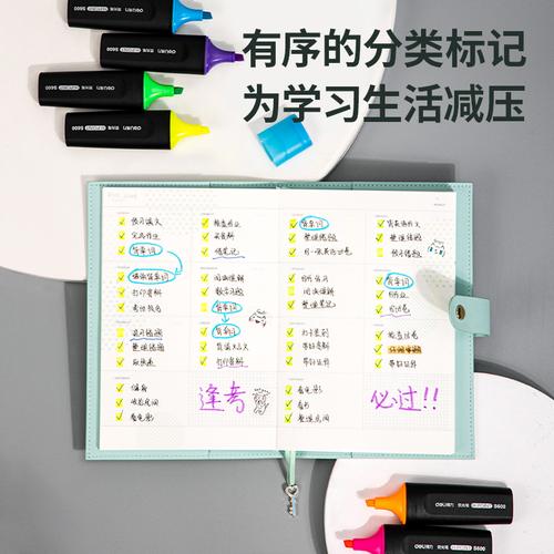 Deli Highlighter Penanda 5 Warna Neon Cerah ES600