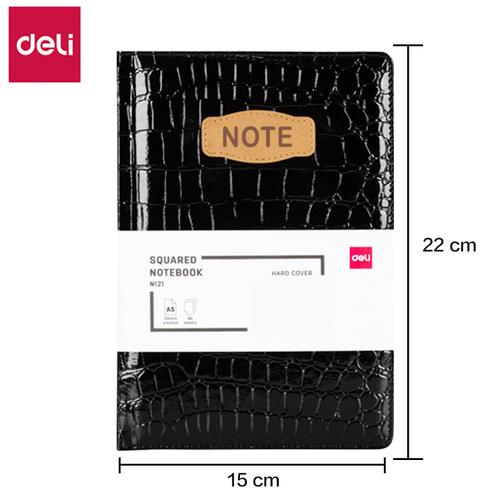 Deli Leather Cover Notebook Buku Catatan Agenda Sampul Kulit A5 EN122L