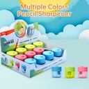 Deli Pencil Sharpener / Rautan Pensil Warna Lucu Wadah Besar EH55X