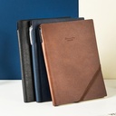 Deli Leather Cover Notebook Buku Catatan Agenda Sampul Kulit A5 EN130L