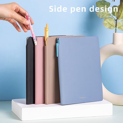 Deli Leather Cover Notebook Buku Catatan Agenda Pocket Kulit A5 EN128L