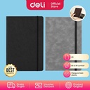 Deli Leather Notebook Buku Catatan Agenda Sampul Kulit A5 EN1XXL