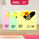 Deli Memo Tempel / Sticky Notes 76*76mm EA01302