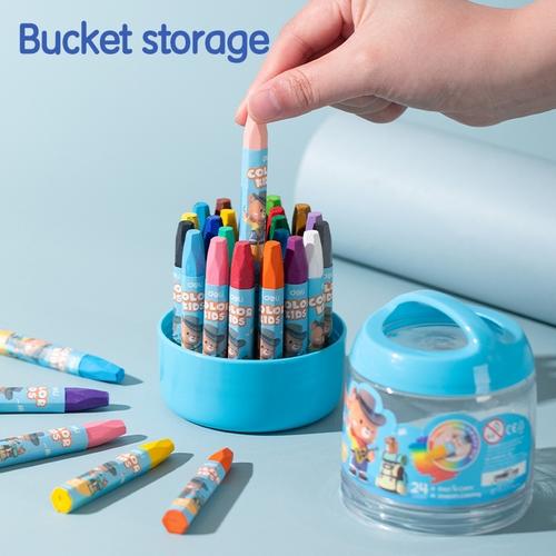 Paket Menggambar Mini Krayon Pensil Warna Anak TK