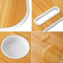 Vusign Meja Lipat / Meja Belajar / Meja Portable / Folding Table 60cm Cup Holder VS864