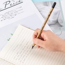 Deli Pensil Sketsa / Graphite Pencil Emas - Silver EC018-HB