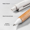 Deli Gel Pen Motif Kayu / Wood Matte Textured Smooth Writting A97