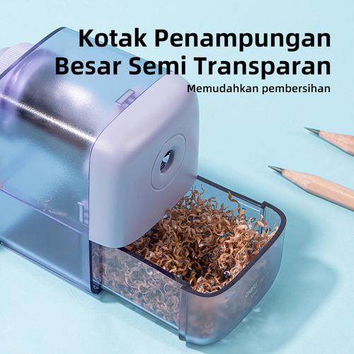 Deli Rautan Serutan Putar / Rotary Sharpener Self Feeding Pen X60