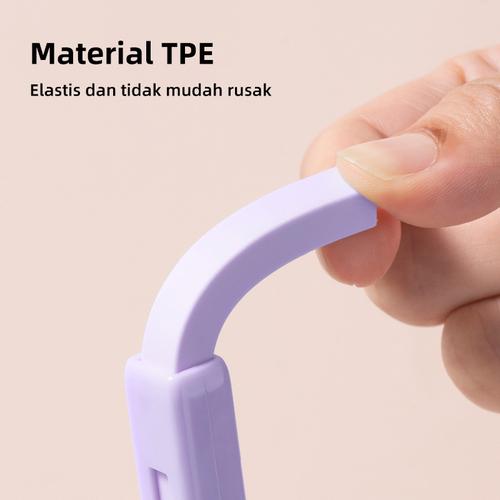 Deli Penghapus Mekanik / Sliding Eraser Pastel Tidak Mudah Patah VP450