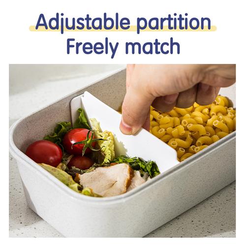 Vusign Kotak Bekal Makan / Lunch Box 1000 ml Microwaveable VS942