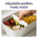 Vusign Kotak Bekal Makan / Lunch Box 1000 ml Microwaveable VS942
