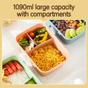 Vusign Kotak Makan Bekal Lunch Box 1090 ml Microwaveable VS941