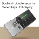 Deli Brankas Besi Digital Safe Box Double Unlocking Step LED ET55X