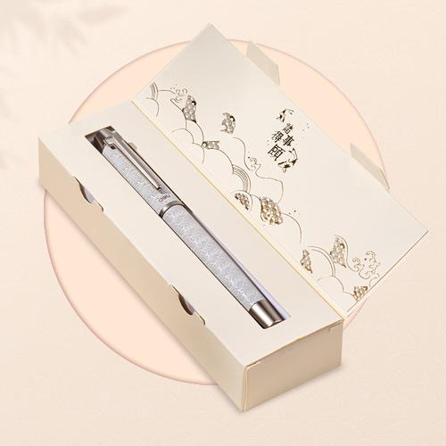 Deli Pulpen Roller / Roller Pen Gift Box 0.5mm Bahan Besi Tebal S167