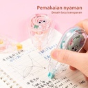 Deli Pita Koreksi / Correction Tape 20 m Lucu Tidak Mudah Putus VR126