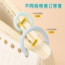 Deli Ring Binder LooseLeaf Notebook Ring Plastik Pastel Flexibel TA86X