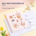 Deli Display Book Document Holder Map Dokumen A4 30 40 60 Slot PQ31X