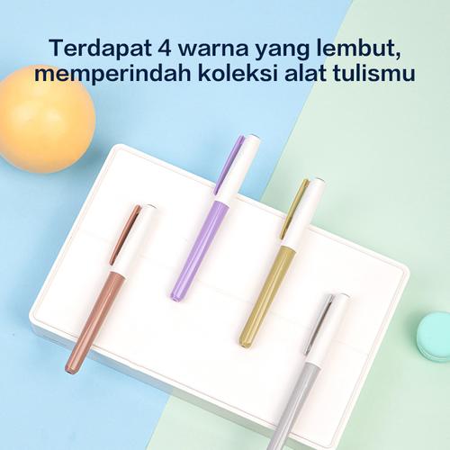 Deli Pulpen Kaligrafi / Pulpen Tanda Tangan / Fountain Pen Isi 4 SF51X