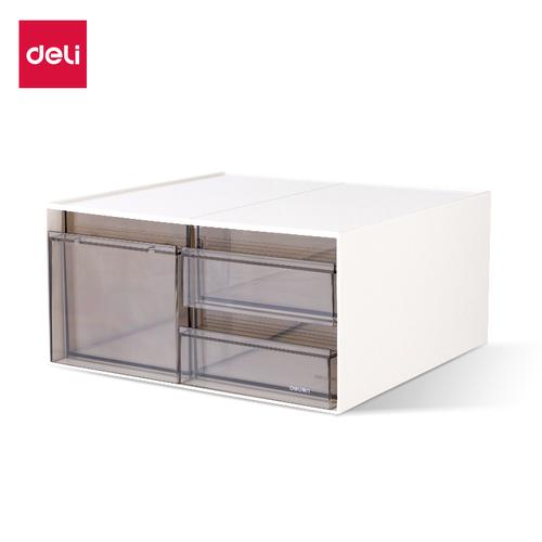 Deli Rak Kotak Laci Tempat Make Up Alat Tulis Desk Organizer PK112