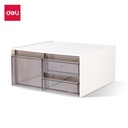 Deli Rak Kotak Laci Tempat Make Up Alat Tulis Desk Organizer PK112