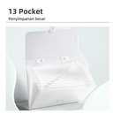 Deli Map Harmonika / Expanding File A4 13 Slot Gratis Index Tab P50