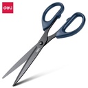 Deli Gunting Teflon / Scissor Anti Karat Nyaman Digenggam 6009-S