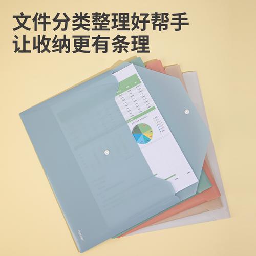 Deli Map Plastik / File Bag / Tas Map Plastik Isi 5 PP301-5