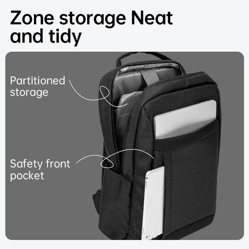 Deli Office Backpack Bag Tas Ransel Kerja Kapasitas Besar EH103X