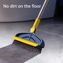 Vusign Floor Brush / Sikat Lantai Dengan Gagang 112 cm dan Wiper VS100