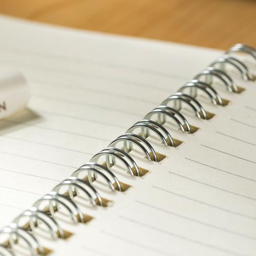 Deli Transparent Spiral Notebook Buku Tulis Catatan Spiral ELPX560