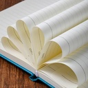 Deli Leather Cover Notebook Buku Catatan Sampul Kulit Pen Holder EN01X