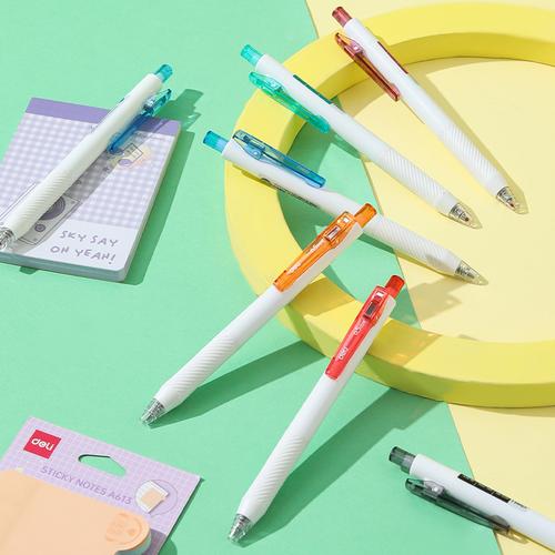 Paket Gel Pen 0.5mm Hitam dan Warna