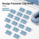 Nusign Fastener Clip Isi Penjepit Kertas Binder Clip Otomatis NS086