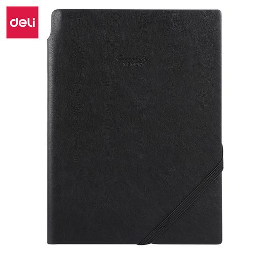 Deli Leather Cover Notebook Buku Catatan Agenda Sampul Kulit A5 EN130L