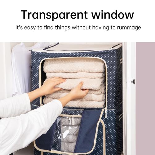 Vusign Foldable Storage Box Penyimpanan Pakaian Dapat Dilipat VS50X