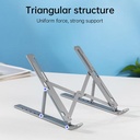 Vusign Adjustable Laptop Stand Holder Dudukan Portable Alumunium VS780