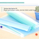 Deli Zipper Storage Bag Travel Pouch/Plastik Ziplock A4 A5 558X