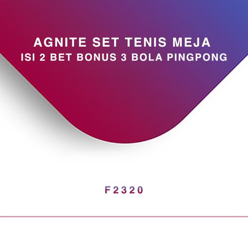 Agnite Table Tennis Paddle / Bet Pingpong / Bat Tennis Meja F2320