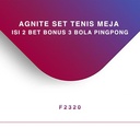 Agnite Table Tennis Paddle / Bet Pingpong / Bat Tennis Meja F2320