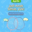 Agnite Children Badminton Racket / Raket Bulu Tangkis Anak F2128