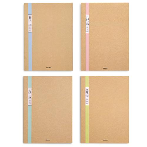 Deli Sewing Soft Cover Notebook / Buku Tulis A4 40 Lembar FA440