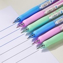 Deli Retracable Gel Pen / Pulpen Gel Cetak 0.5 mm Desain Corak EG60