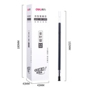 Deli Gel Pen Refill /Isi Pulpen Gel 0.5 mm Penulisan Hingga 400 m S207