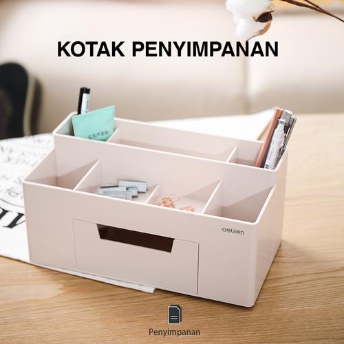 Deli Desk Organizer / Rak Pulpen Kosmetik Serbaguna 7 Tempat 891X