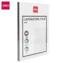 Deli Laminator Film Plastik Laminating Laminasi Film A4 100 PCS E3816
